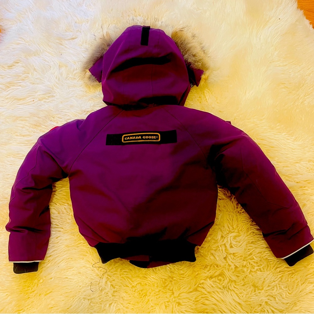 CANADA GOOSE
Unisex Rundle Hooded Bomber Jacket - Little Kid (XS 6) - Picture 2 of 5